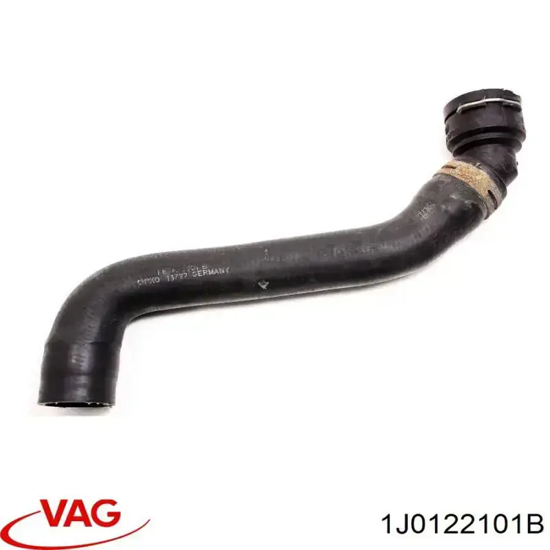 Купити 1J0122101B VAG Шланг/патрубок радіатора охолодження, верхній