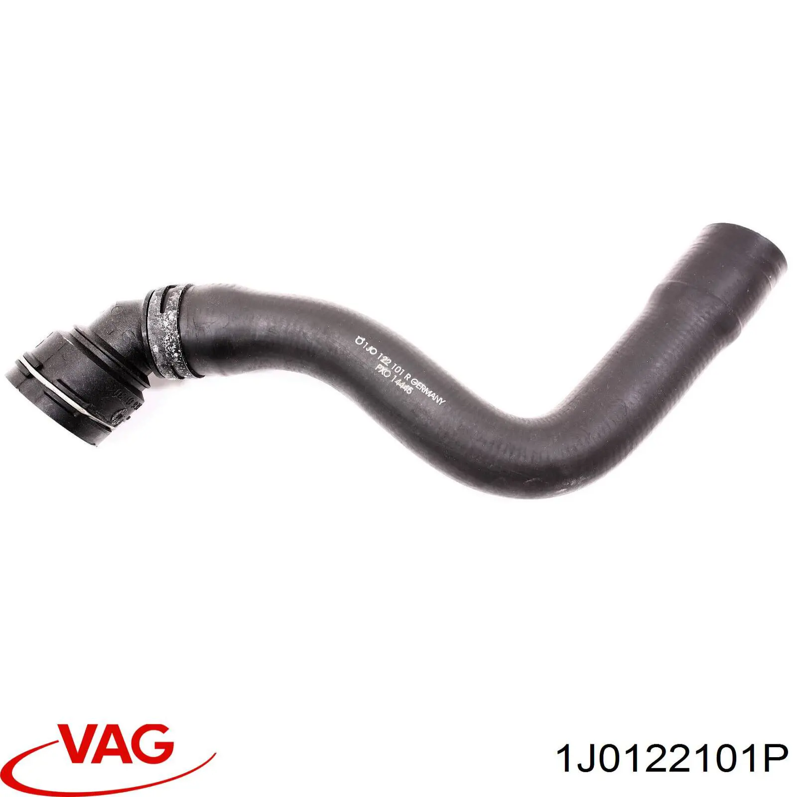 Купити 1J0122101P VAG Шланг/патрубок радіатора охолодження, верхній