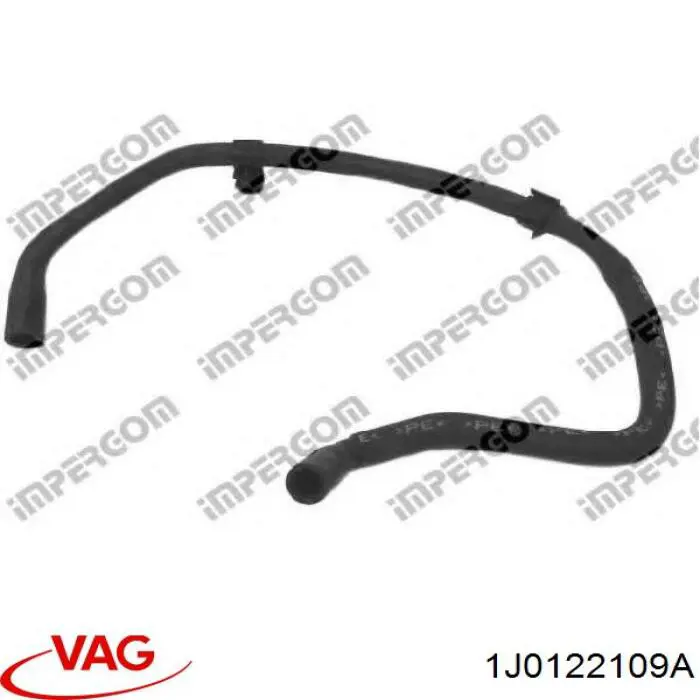 1J0122109 VAG Шланг термостата