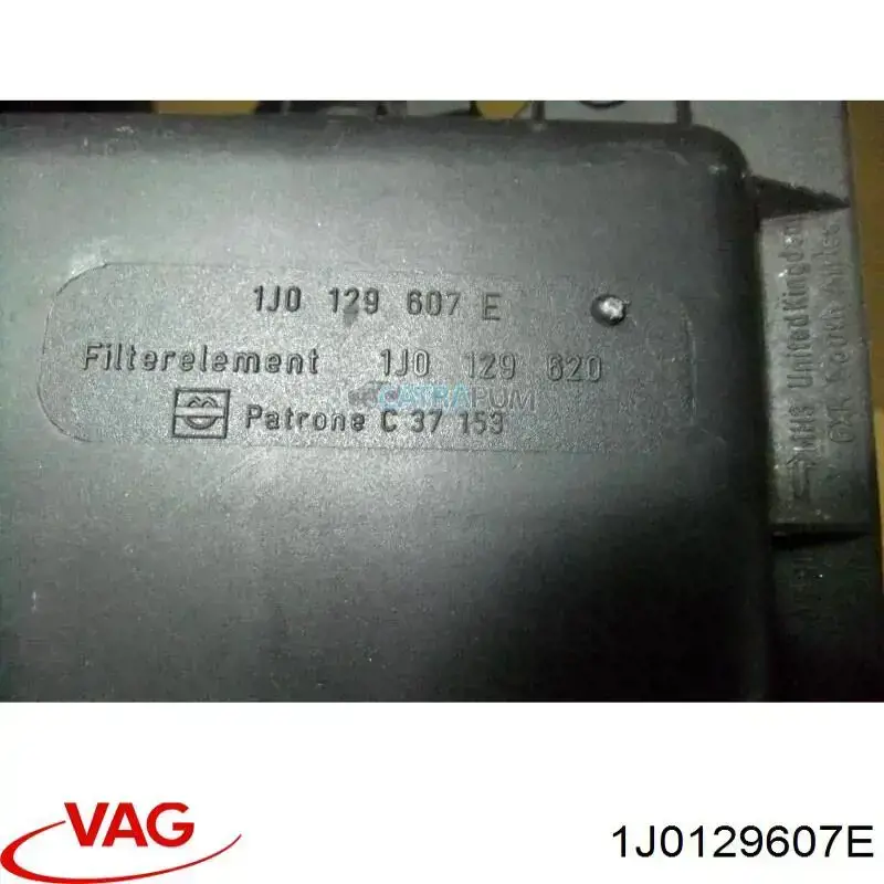 Купити 1J0129607E VAG Корпус фільтра