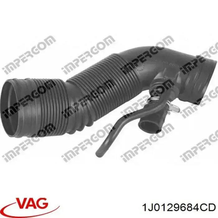 Повітряний патрубок витратоміра VAG 1J0129684CD