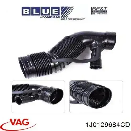 1J0129684CD VAG Гофра витратоміра повітря
