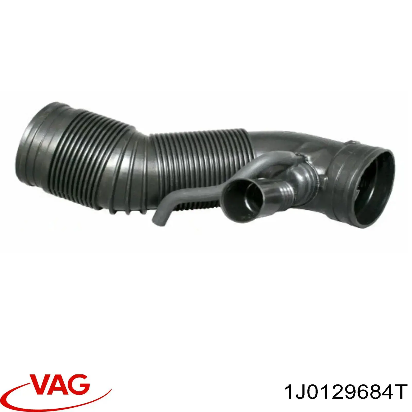 Купити 1J0129684T VAG Патрубок витратоміра повітря