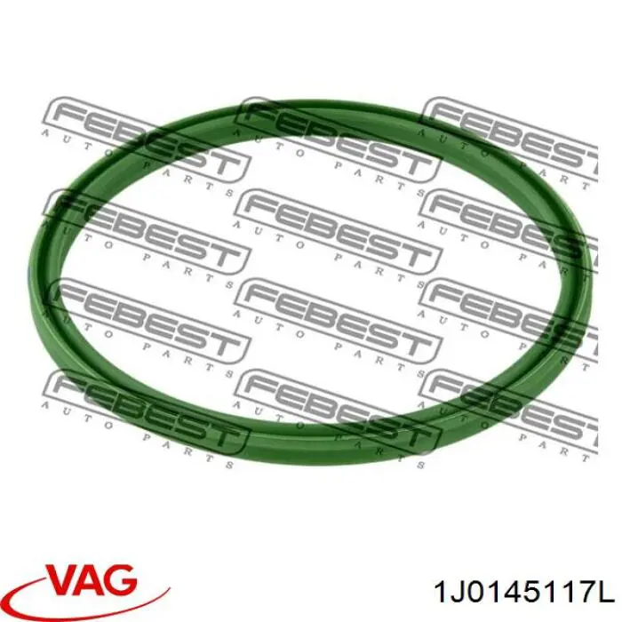 1J0145117L VAG прокладка (кільце шланга охолодження турбіни, відведення)
