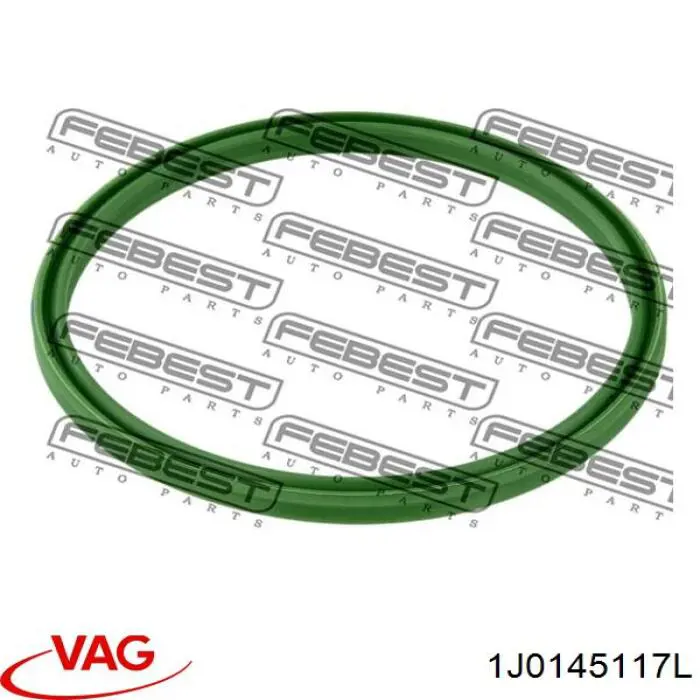 1J0145117L VAG Прокладка (кільце) шланга охолодження турбіни, відведення