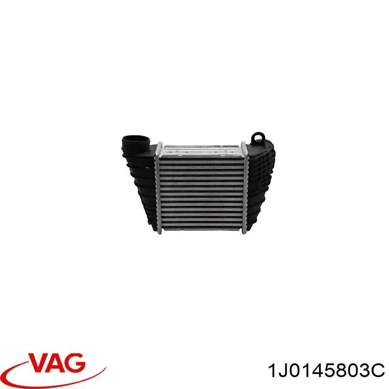 Купити 1J0145803C VAG Радіатор интеркуллера