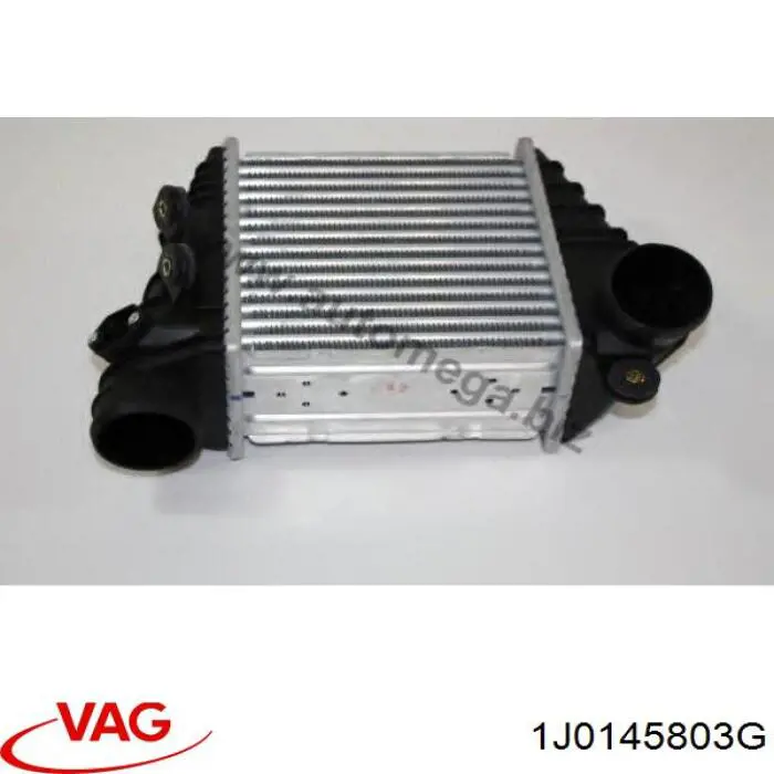 1J0145803G VAG радіатор интеркуллера
