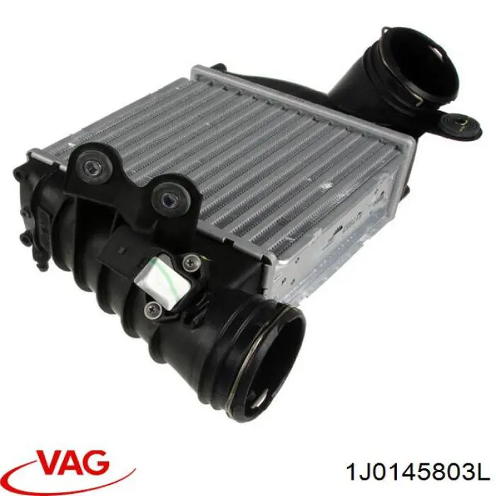 Купити 1J0145803L VAG Радіатор интеркуллера