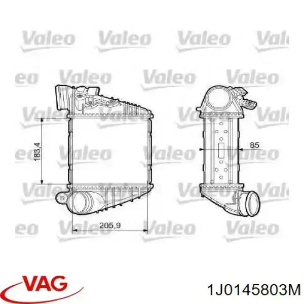 Інтеркулер CI299000S Mahle Original
