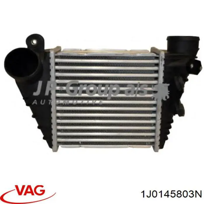 1J0145803N VAG радіатор интеркуллера