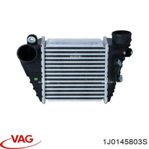 Купити 1J0145803S VAG Радіатор интеркуллера