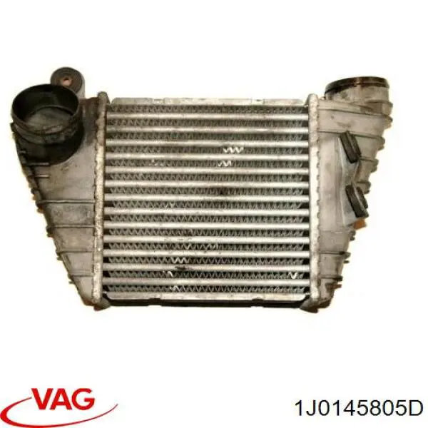 1J0145805D VAG радіатор интеркуллера