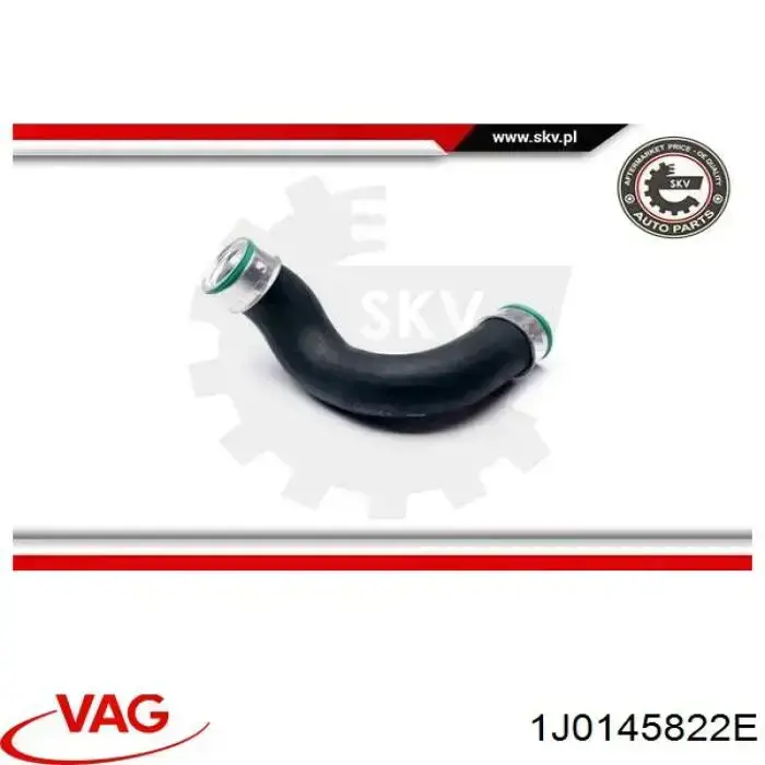 Купити 1J0145822E VAG Шланг/патрубок интеркуллера