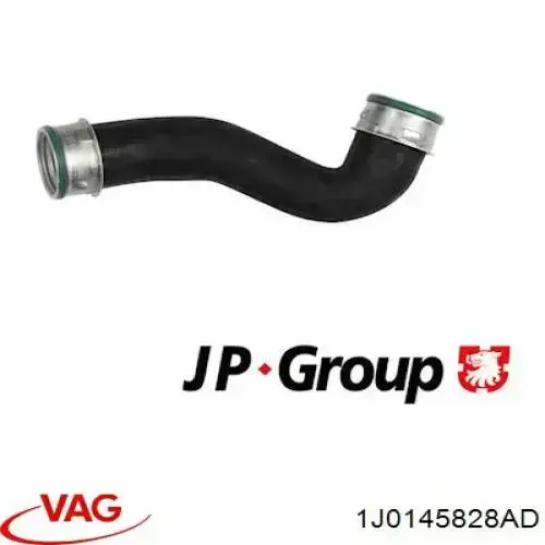 1J0145828AD VAG Шланг/патрубок интеркуллера