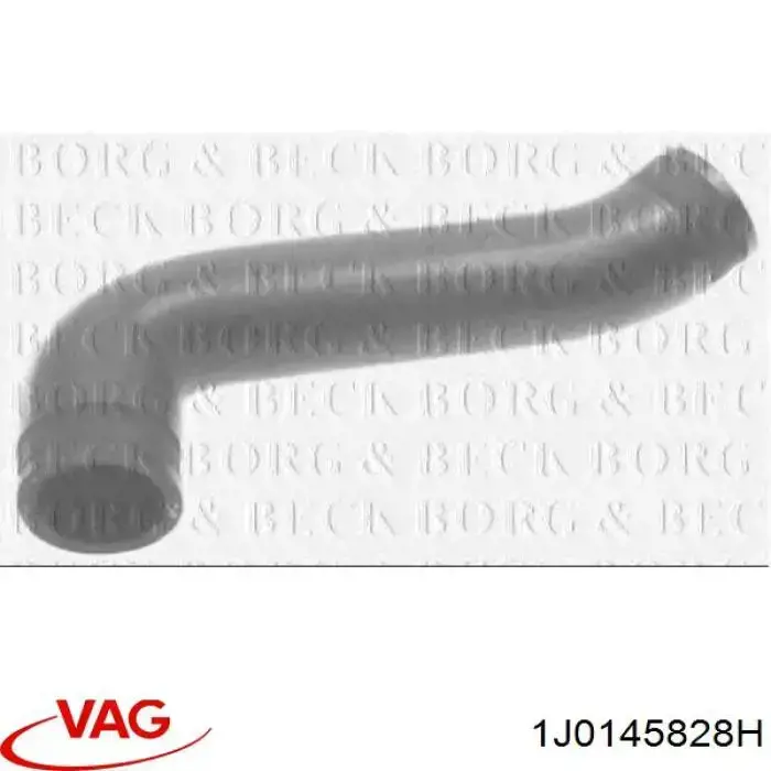 1J0145828H VAG Патрубок повітряний, дросельної заслінки
