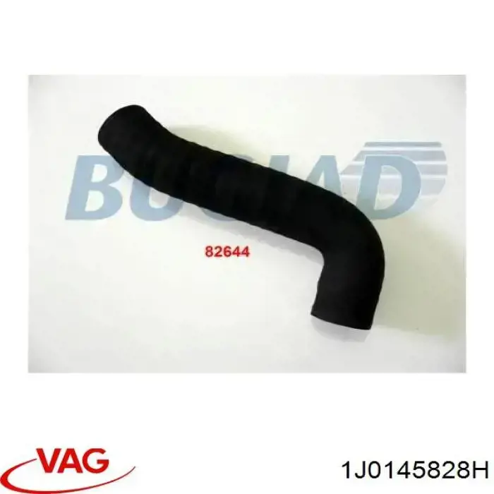 Патрубок повітряний, дросельної заслінки 1J0145828H VAG