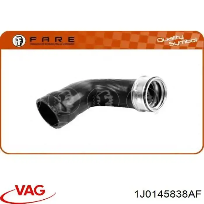 Шланг/патрубок интеркуллера 1J0145838AF VAG