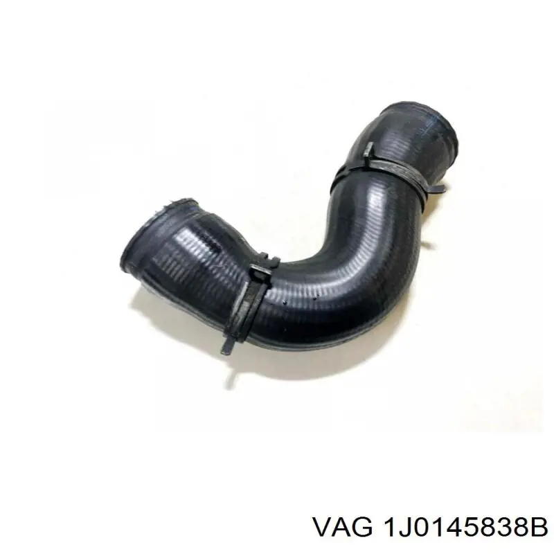 Патрубок повітряний, вихід з турбіни (наддув) 1J0145838B VAG