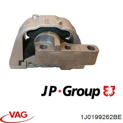 Подушка (опора) двигуна, права 1J0199262BE VAG