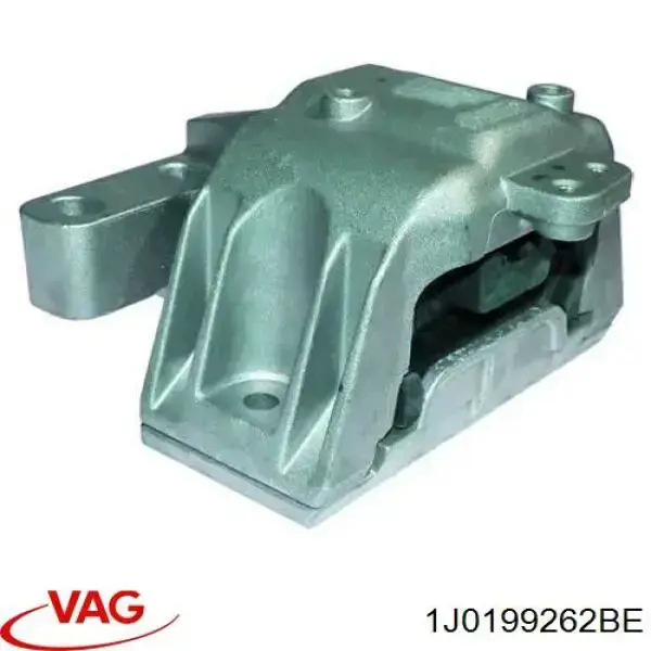 Купити 1J0199262BE VAG Подушка (опора) двигуна, права