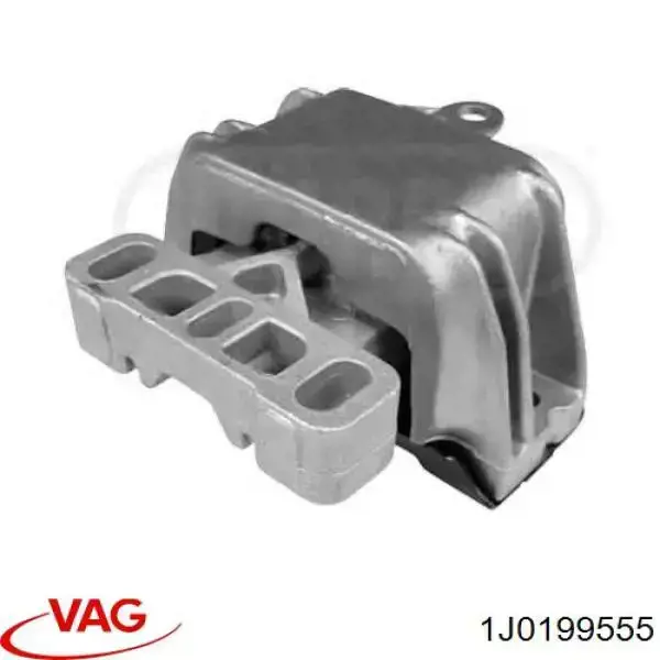 Подушка (опора) двигуна, ліва VAG 1J0199555