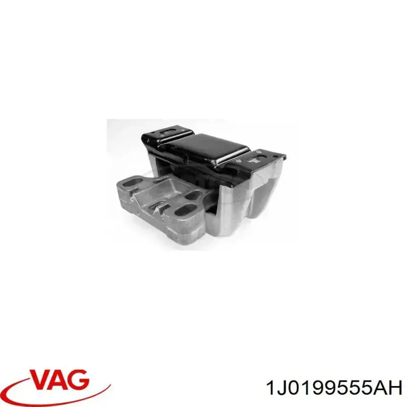 Подушка (опора) двигуна, ліва 1J0199555AH VAG