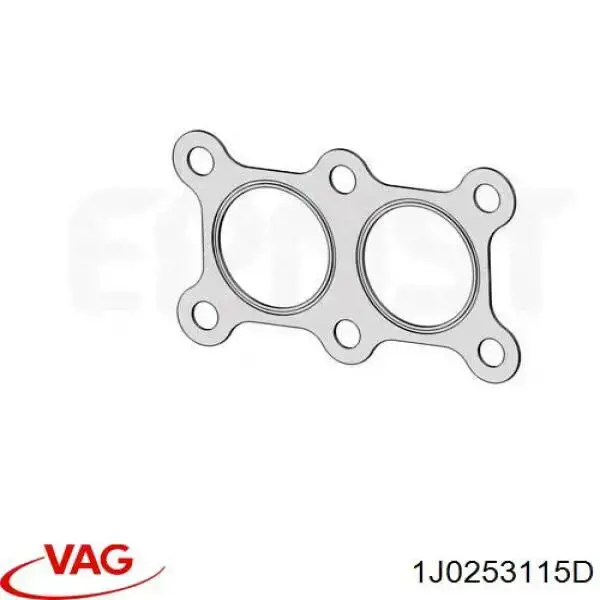 Прокладка глушника 1J0253115D VAG