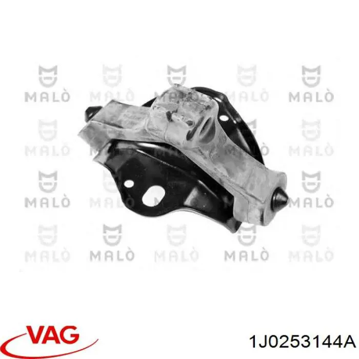 Кронштейн задньої подушки глушника 1J0253144A VAG