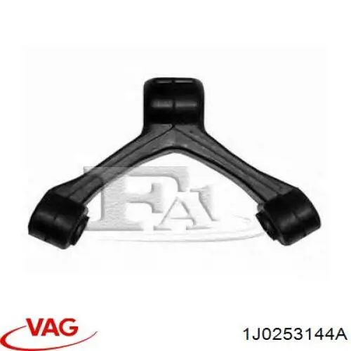 Купити 1J0253144A VAG Кронштейн задньої подушки глушника