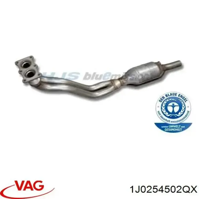 Купити 1J0254502QX VAG Перетворювач відпрацьованих газів