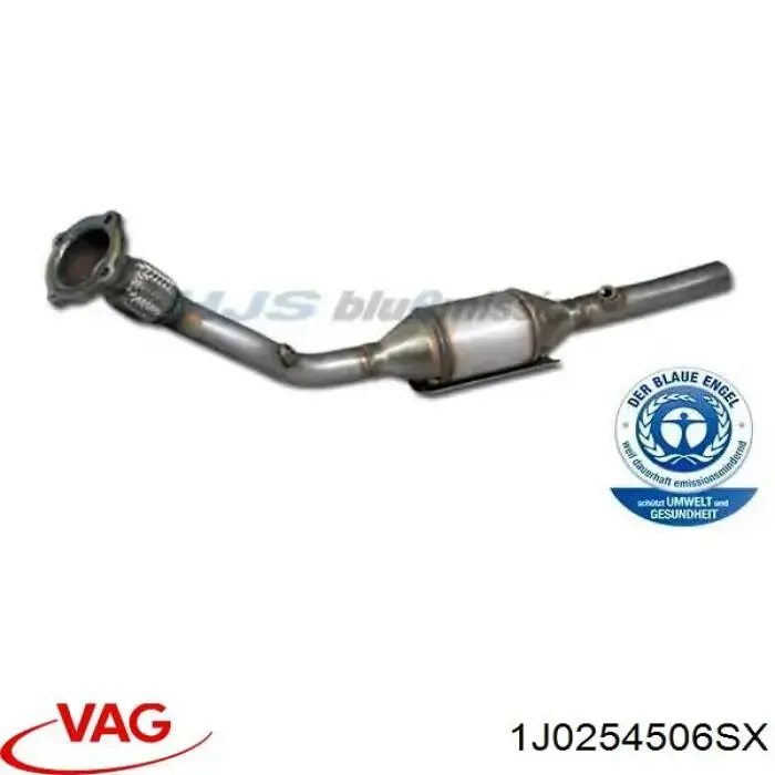 Купити 1J0254506SX VAG Перетворювач відпрацьованих газів