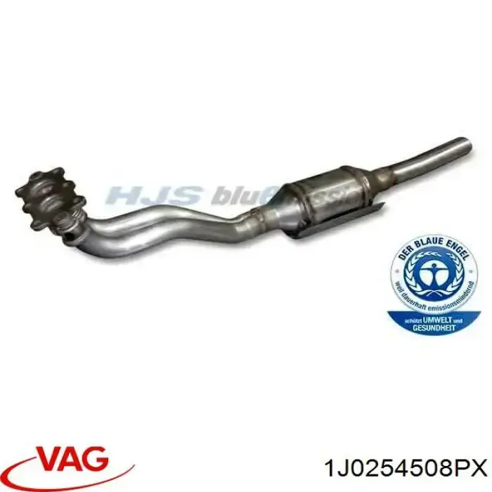 Конвертор-каталізатор (каталітичний нейтралізатор) VAG 1J0254508PX ціна, від 127.52 USD