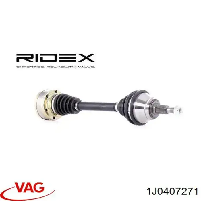 Купити 1J0407271 VAG Ліва піввісь