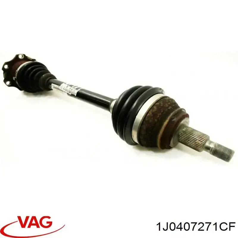 Привід передній лівий VAG 1J0407271CF ціна, від 71.20 USD