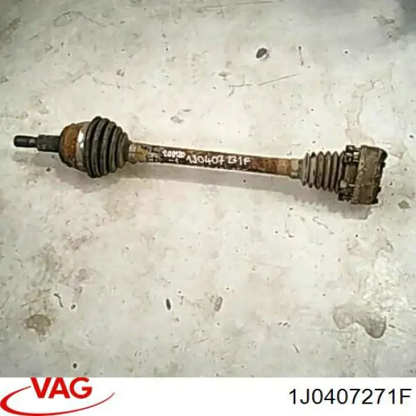 Привід передній лівий VAG 1J0407271F ціна, від 57.42 USD