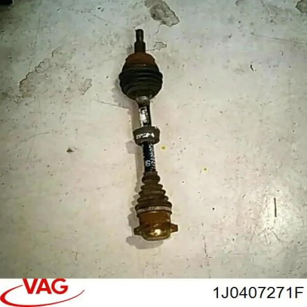 Купити 1J0407271F VAG Ліва піввісь