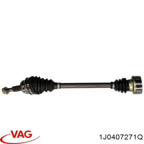 Привід передній лівий VAG 1J0407271Q ціна, від 57.00 USD