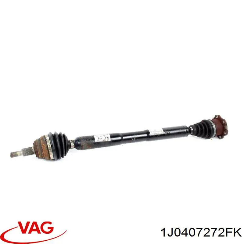 Піввісь передня, права VAG 1J0407272FK ціна, від 75.99 USD