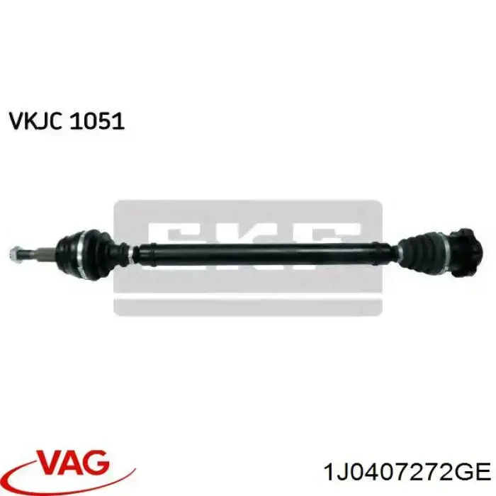 Піввісь права G2W039PC Pascal