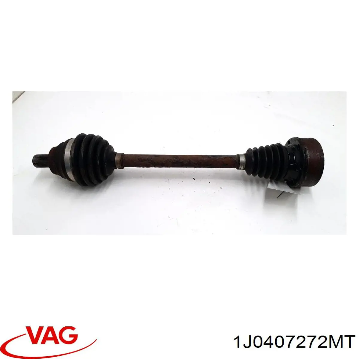 Піввісь передня, права VAG 1J0407272MT ціна, від 183.62 USD