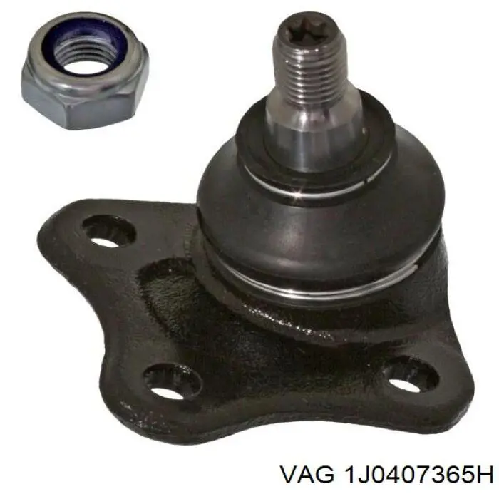 Кульова опора, нижня, ліва 1J0407365H VAG