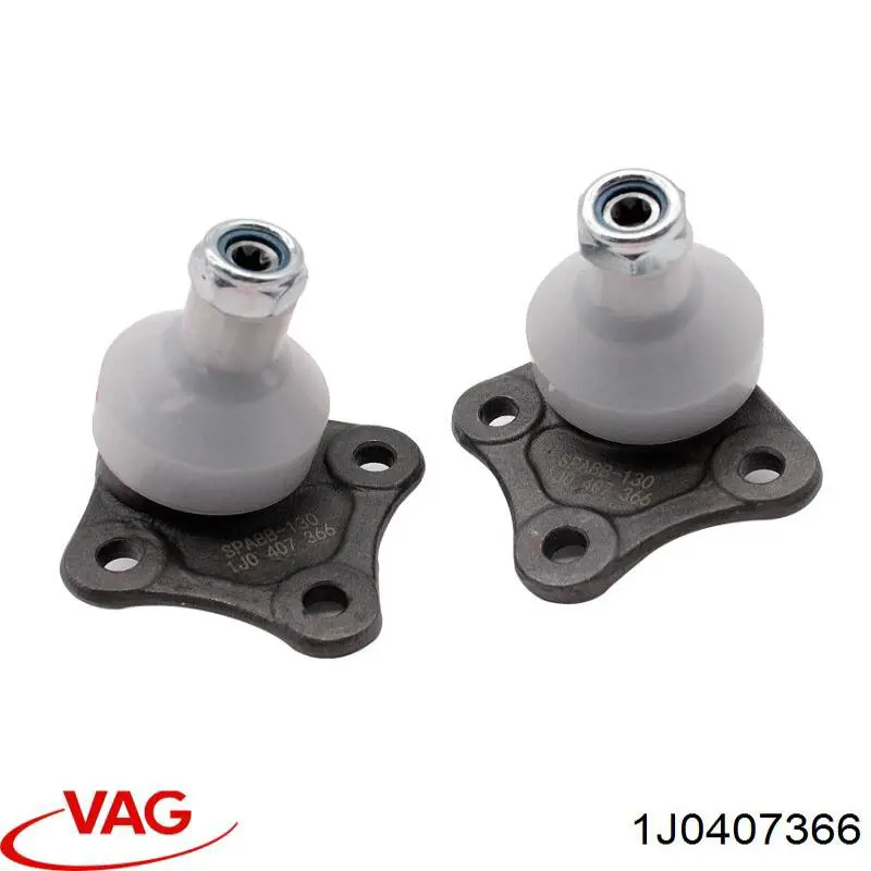 Кульова опора, нижня, права 1J0407366 VAG