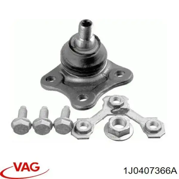 1J0407366A VAG Кульова опора, нижня, права