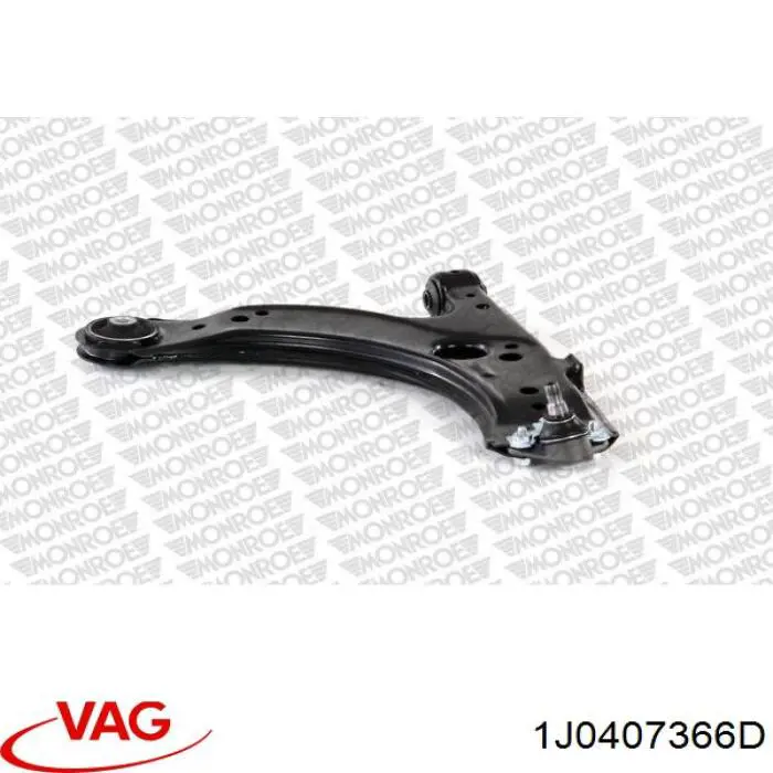 Кульова опора, нижня, права VAG 1J0407366D ціна, від 11.13 USD