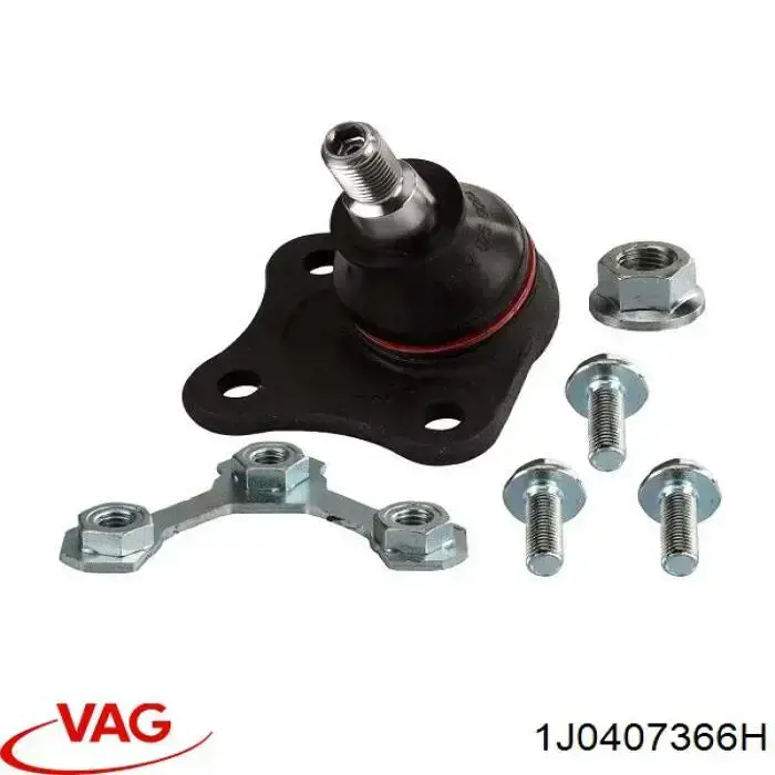 Кульова опора, нижня, права VAG 1J0407366H