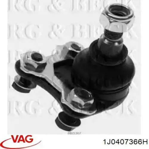 Купити 1J0407366H VAG Кульова опора, нижня, права