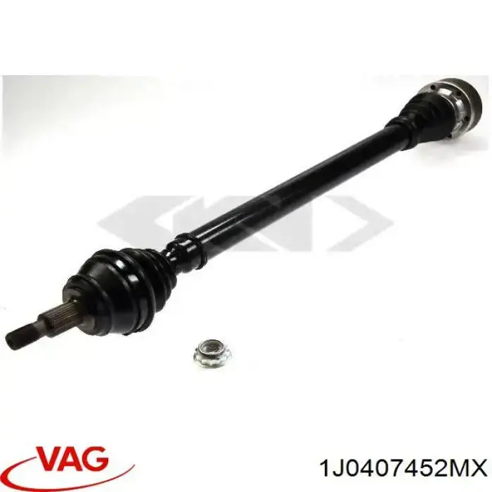 1J0407452MX VAG Привід передній правий