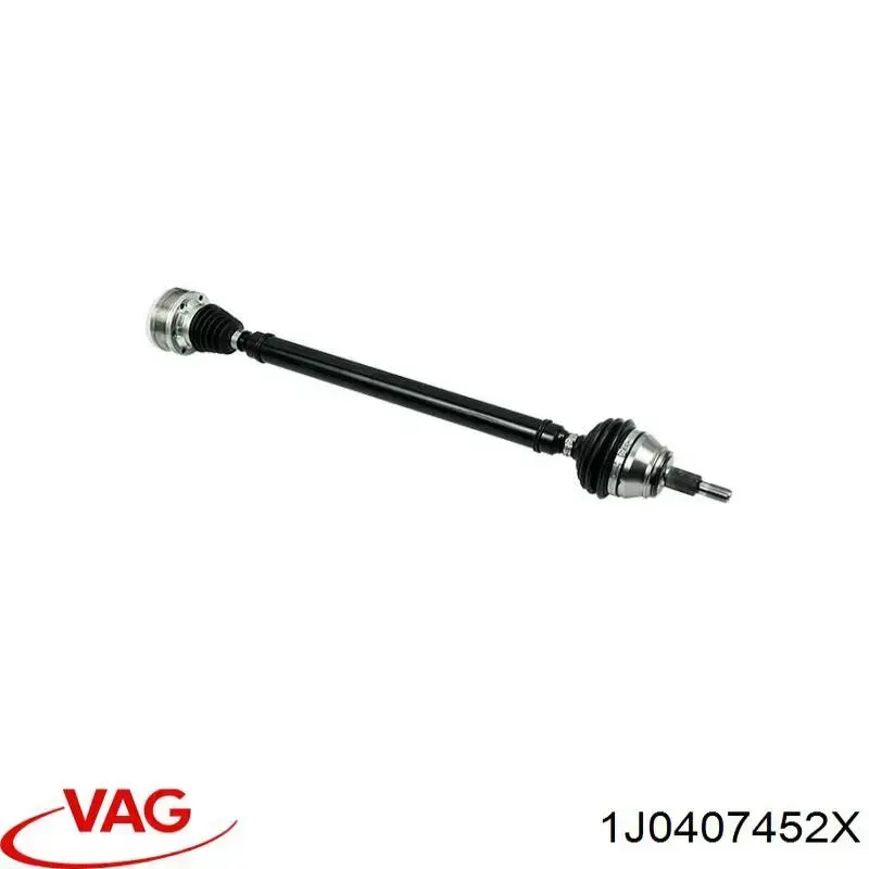 Купити 1J0407452X VAG Піввісь права