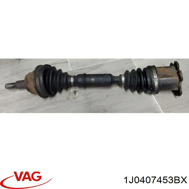 Привід передній лівий VAG 1J0407271HD ціна, від 68.14 USD