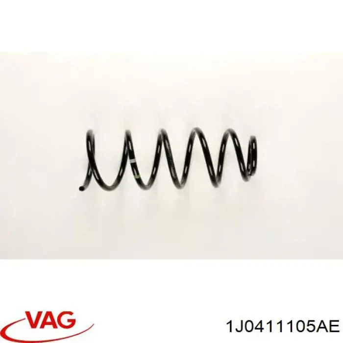 Купити 1J0411105AE VAG Гвинтова пружина підвіска
